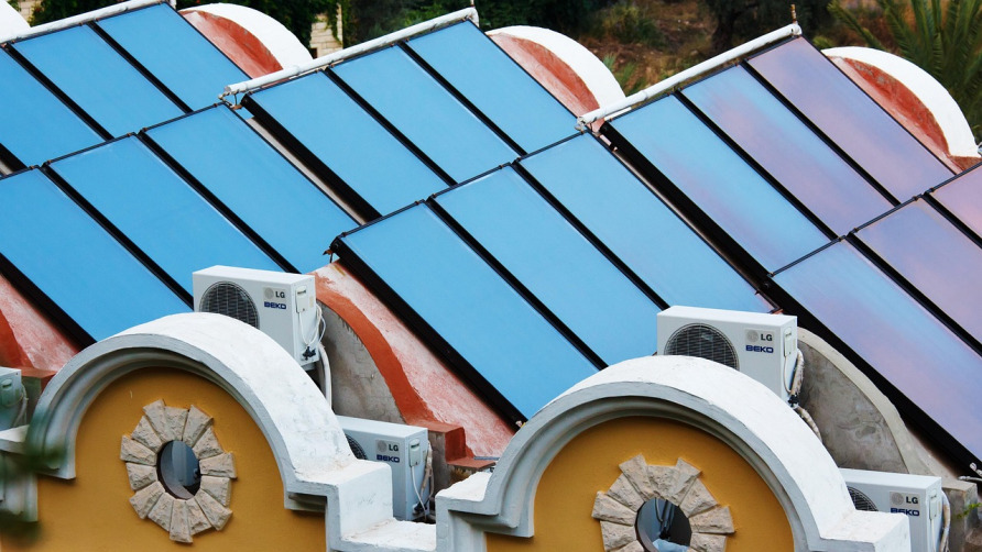 solar panel installation